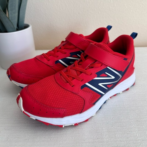 New Balance Team Red Night Sky Foam Mesh Athletic Sneakers Boys 6.5 - Picture 7 of 14